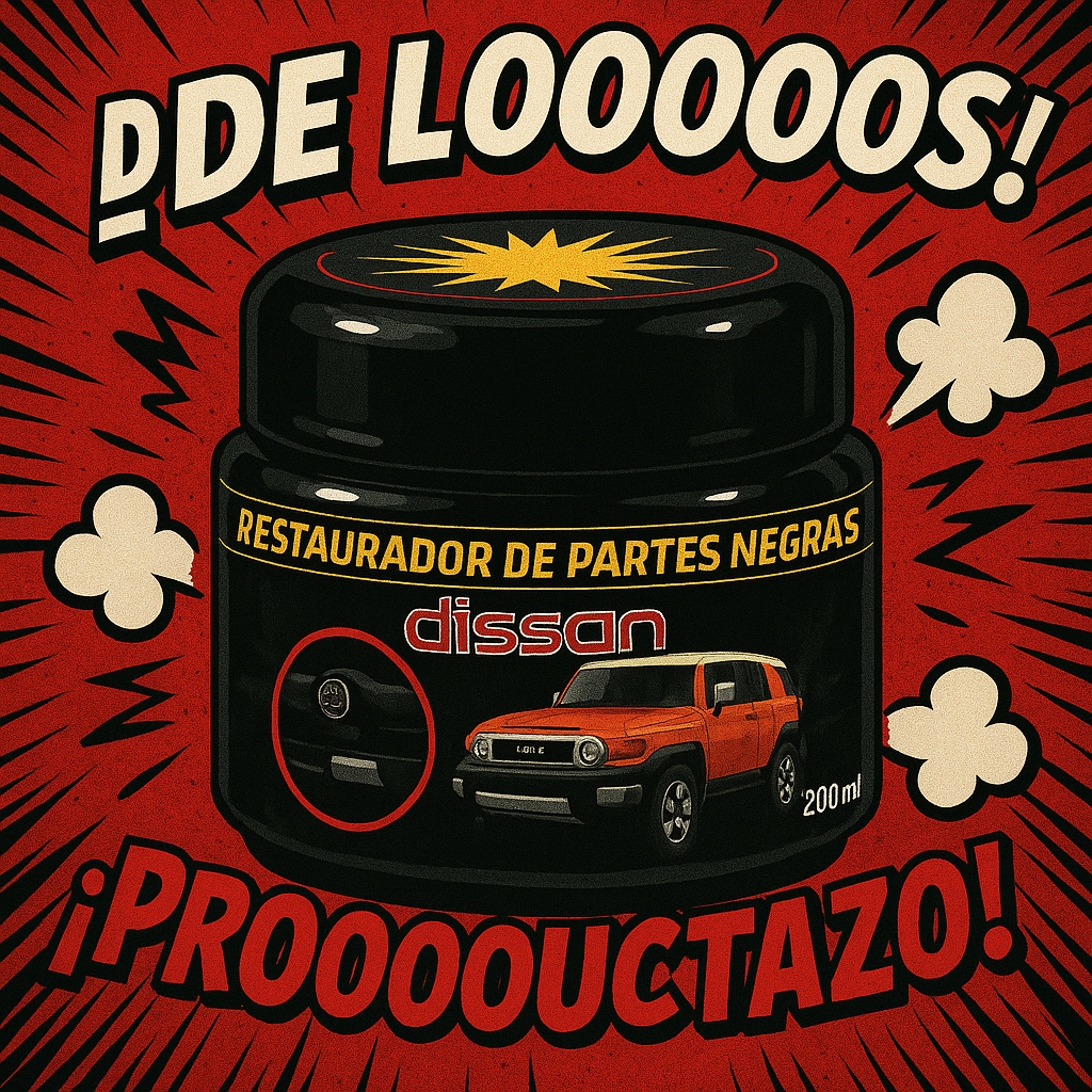 Restaurador de partes negras 200gr